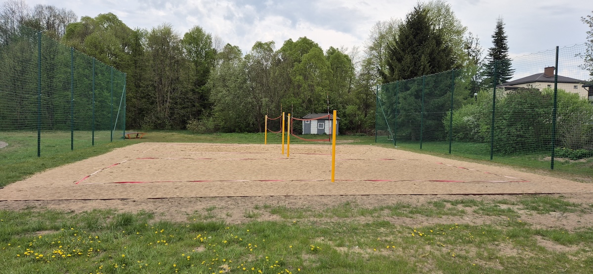 Boisko do siatkówki plażowej